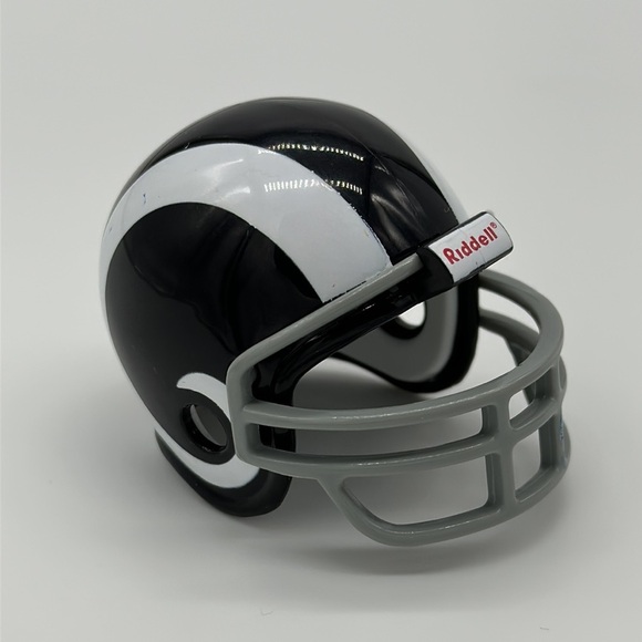 Los Angeles Rams NFL Vintage Pocket Pro Mini Riddell Football Helmet - Picture 2 of 6
